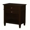 Top 10 ✨ Simpli Home Carlton Wood 24" Transitional Bedside Nightstand Table In Brown 🎉