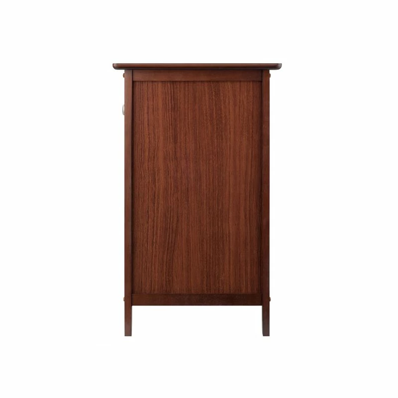 Brand new โ๏ธ Pemberly Row Nightstand Accent Table With Drawer And Cabinet In Antique Walnut ๐ - Image 4