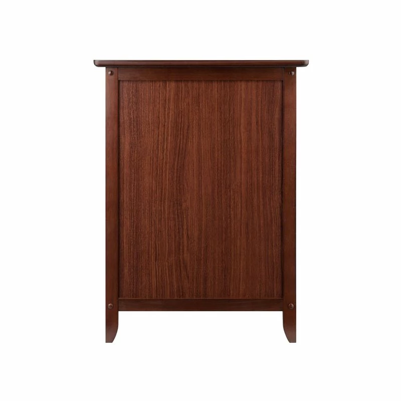 Brand new โ๏ธ Pemberly Row Nightstand Accent Table With Drawer And Cabinet In Antique Walnut ๐ - Image 5