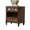 Hot Sale 👏 Furniture Of America Ezra Transitional Wood 2-Drawer Nightstand In Rustic Oak ✨