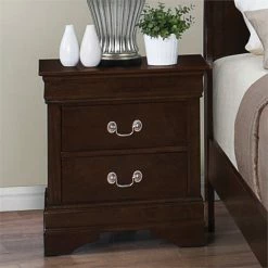 Wholesale ✨ Bowery Hill 2 Drawer Nightstand In Cappuccino 😉