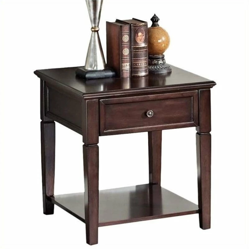 Discount ๐ฅ Bowery Hill End Table In Walnut ๐