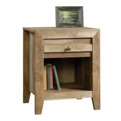 Budget 🎉 Bowery Hill Nightstand In Craftsman Oak 🎁