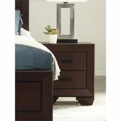 Budget 🧨 Coaster Fenbrook 2 Drawer Nightstand In Dark Cocoa 🔥