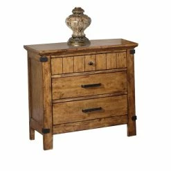 Best reviews of ๐คฉ Coaster Brenner 3 Drawer Nightstand In Natural And Honey ๐