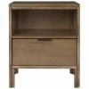 Best deal 🔔 Progressive Furniture Strategy Wood Nightstand In Jute Tan 😍