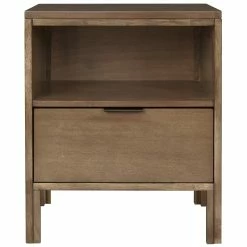 Best deal ๐ Progressive Furniture Strategy Wood Nightstand In Jute Tan ๐