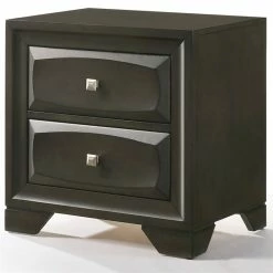 Wholesale 🔥 ACME Furniture ACME Soteris 2 Drawer Nightstand In Antique Gray 😀
