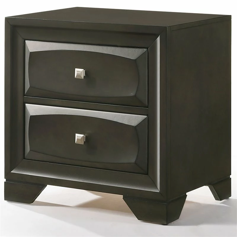 Wholesale ๐ฅ ACME Furniture ACME Soteris 2 Drawer Nightstand In Antique Gray ๐