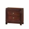 Best Pirce 👏 Bowery Hill Nightstand In Warm Cherry ❤️