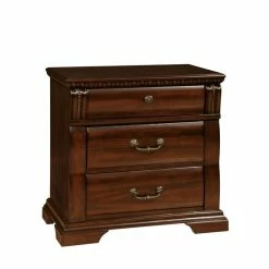 Brand new 🌟 Bowery Hill 3 Drawer Nightstand In Cherry 🎁