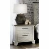 Deals 🎉 Steve Silver Company Bear Creek Rustic Ivory Two Drawer Nightstand 🌟