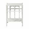 Deals 🤩 Liberty Furniture Vintage Series Metal Open Night Stand - Antique White 🧨