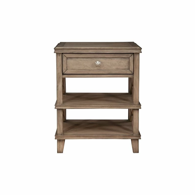 Cheapest ๐ Benjara 21" Transitional 1-drawer Mahogany Wood Nightstand In Brown ๐ - Image 2