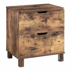 Hot Sale ✨ Benjara 15.75" 2-drawer Transitional Wood Nightstand In Distressed Brown 💯
