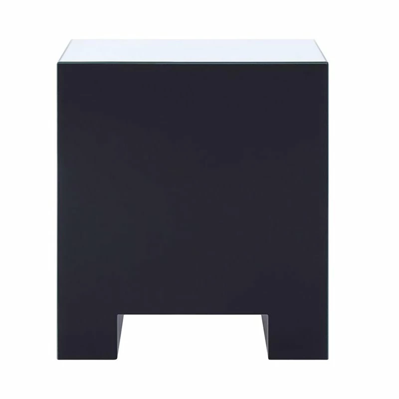 New ๐งจ Benjara 13.78" Transitional Glass Nightstand With 3 Drawers In Clear ๐ฏ - Image 4