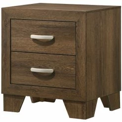 Wholesale ⌛ Benjara 16" Transitional Solid Wood Nightstand With 2 Drawers In Brown 😍