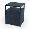Brand new 🧨 Beaumont Lane Contemporary Navy Wood Nightstand 👏