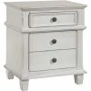 Best deal 😉 Coaster Carolina 3 Drawer Nightstand In Antique White ✨