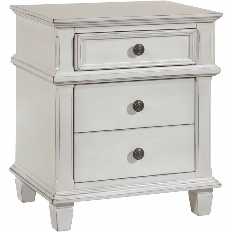 Best deal ๐ Coaster Carolina 3 Drawer Nightstand In Antique White โจ