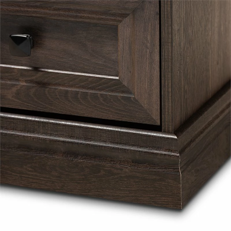 Top 10 ๐คฉ Bowery Hill Transitional Walnut Brown Finished 2-Drawer Wood Nightstand ๐ - Image 6