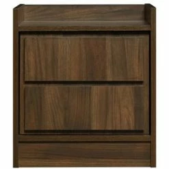 Cheap ๐ Benzara Transitional Nightstand With False Drawer Front And Woodgrain Details InBrown ๐
