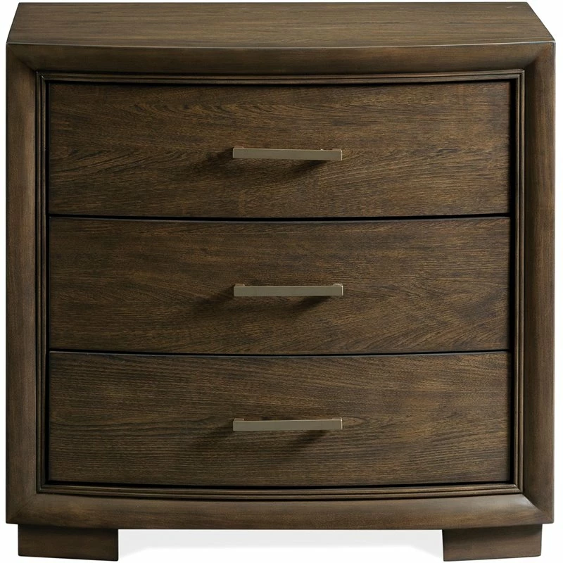Hot Sale ๐ฅ Riverside Furniture Monterey Three Drawer Refined Glam Nightstand In Mink ๐ - Image 2