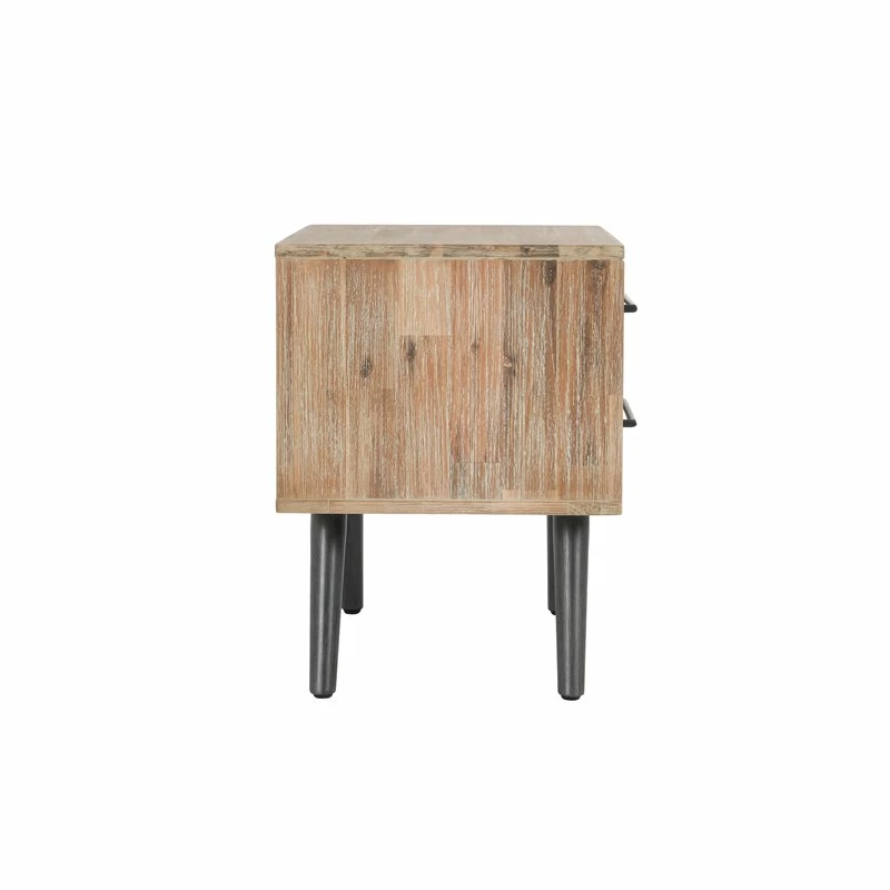 Wholesale 💯 Kosas Home Soren 2-drawer Mid-Century Acacia Wood Nightstand In Multi Natural 🥰 - Image 4