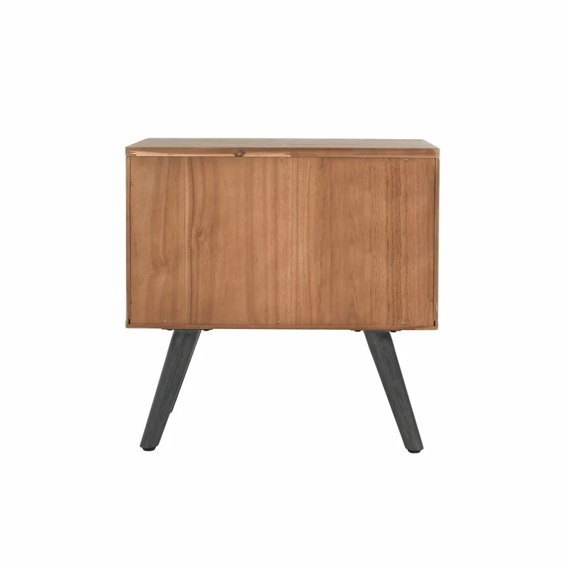 Wholesale 💯 Kosas Home Soren 2-drawer Mid-Century Acacia Wood Nightstand In Multi Natural 🥰 - Image 5