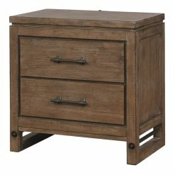 Top 10 🥰 Avalon Furniture Round Rock Transitional Rubber Wood Solids Nightstand In Brown 😍