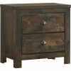 Best deal 🤩 New Classic Furniture Blue Ridge Solid Wood Bedroom Nightstand In Rustic Gray 👍
