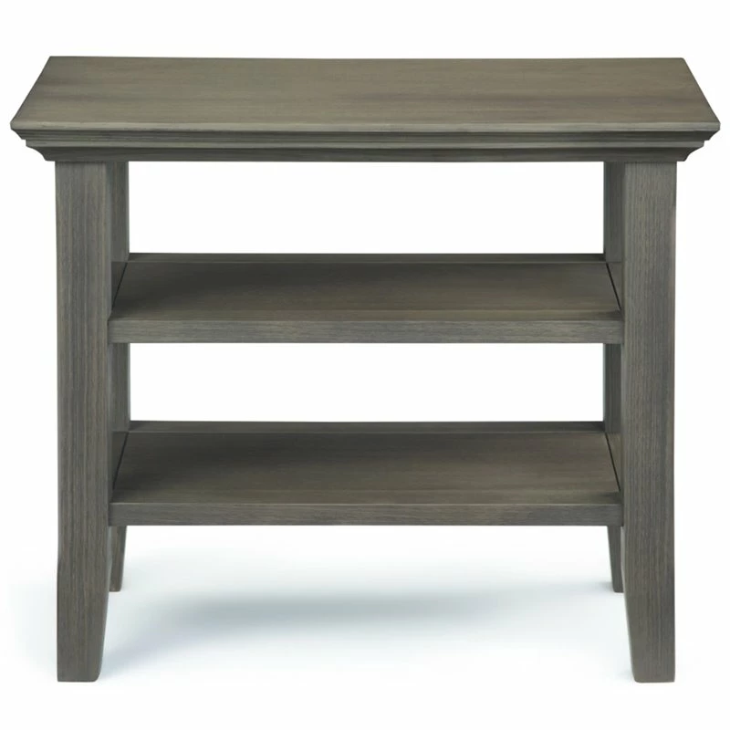Best reviews of 🌟 Pemberly Row Transitional Wood 14" Narrow Side Table In Farmhouse Gray ✔️ - Image 3