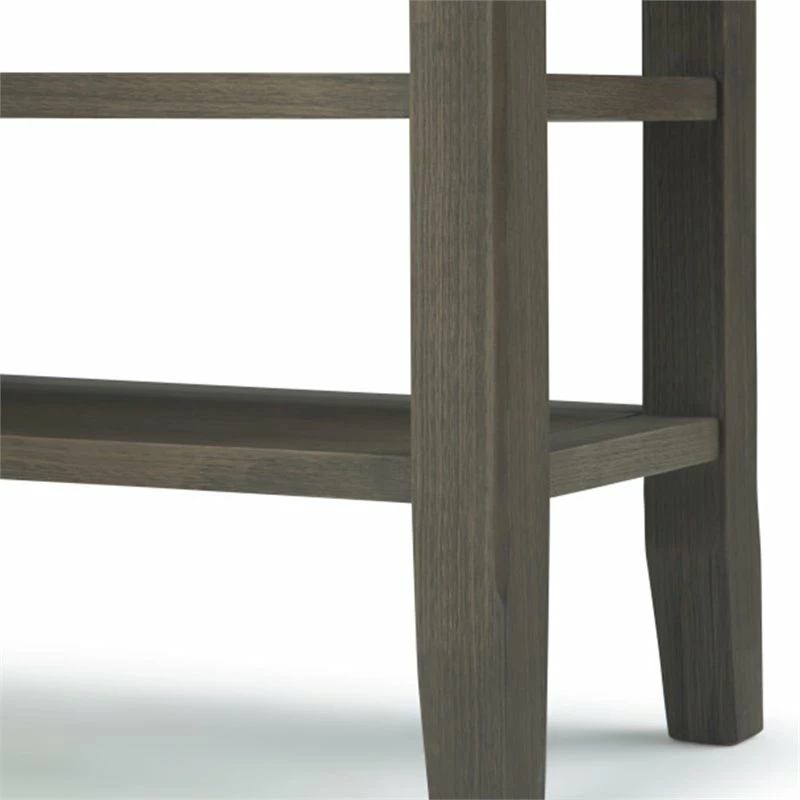 Best reviews of 🌟 Pemberly Row Transitional Wood 14" Narrow Side Table In Farmhouse Gray ✔️ - Image 7