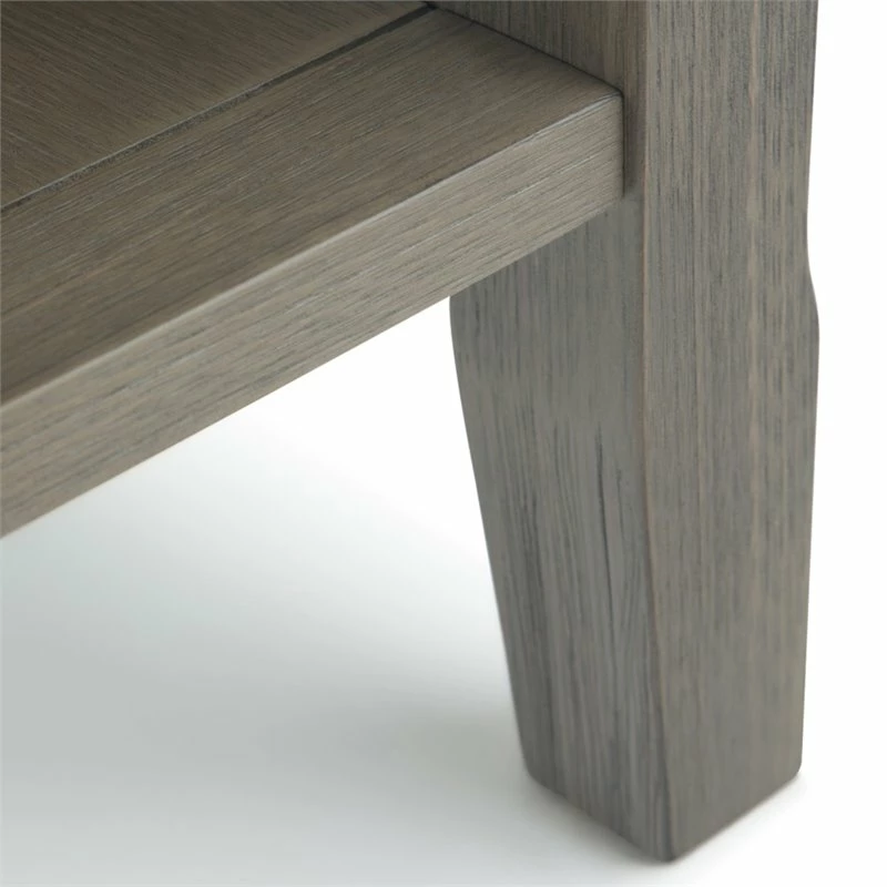 Best reviews of 🌟 Pemberly Row Transitional Wood 14" Narrow Side Table In Farmhouse Gray ✔️ - Image 9