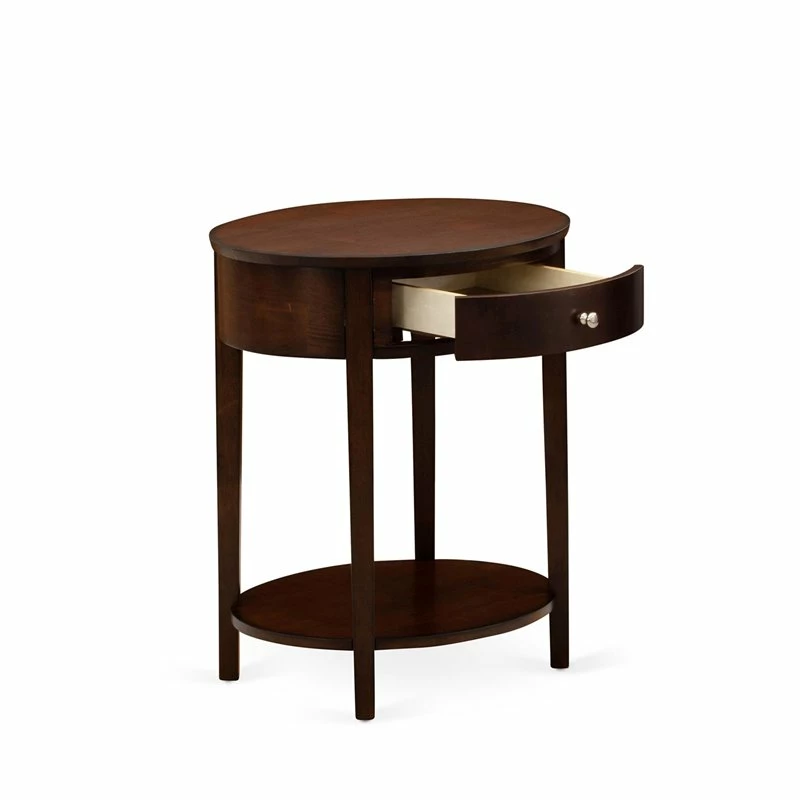 Best reviews of 💯 East West Furniture Hillsboro Asian Wood Nightstand In Antique Mahogany 😉 - Image 7