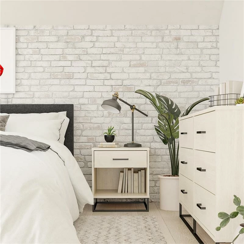 Deals ๐ Ameriwood Home Novogratz Transitional Kelly Nightstand In Ivory Oak ๐ - Image 7