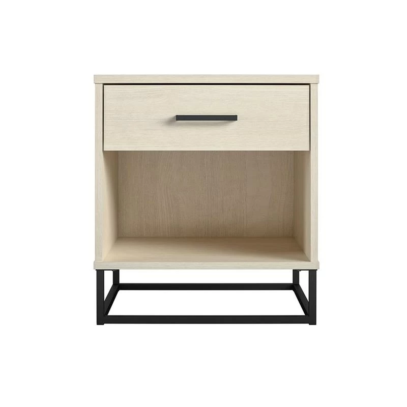 Deals ๐ Ameriwood Home Novogratz Transitional Kelly Nightstand In Ivory Oak ๐ - Image 8