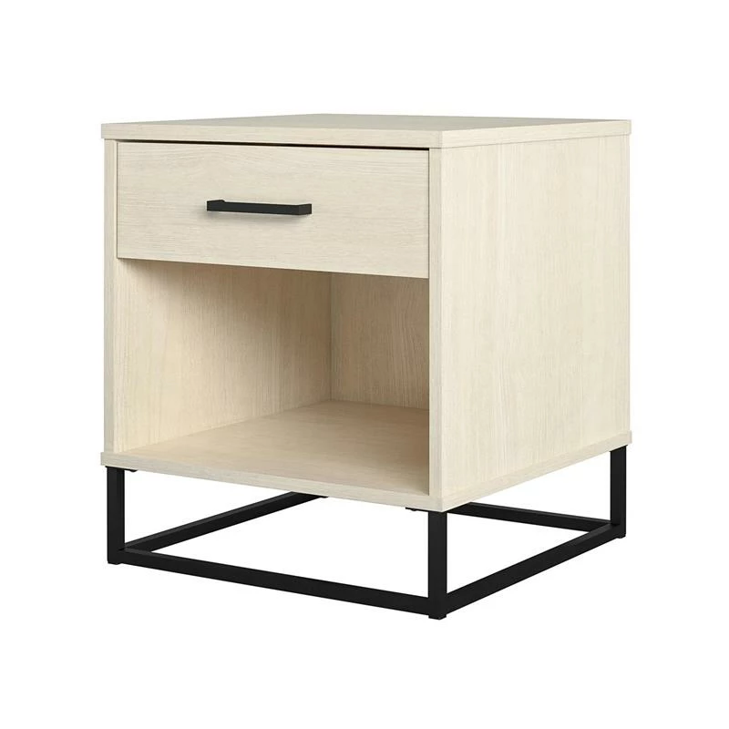 Deals ๐ Ameriwood Home Novogratz Transitional Kelly Nightstand In Ivory Oak ๐ - Image 2