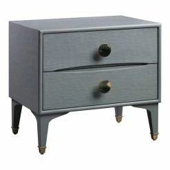 Wholesale 👍 TOV Furniture Divine 23"H Transitional MDF Wood Nightstand In Gray 😉