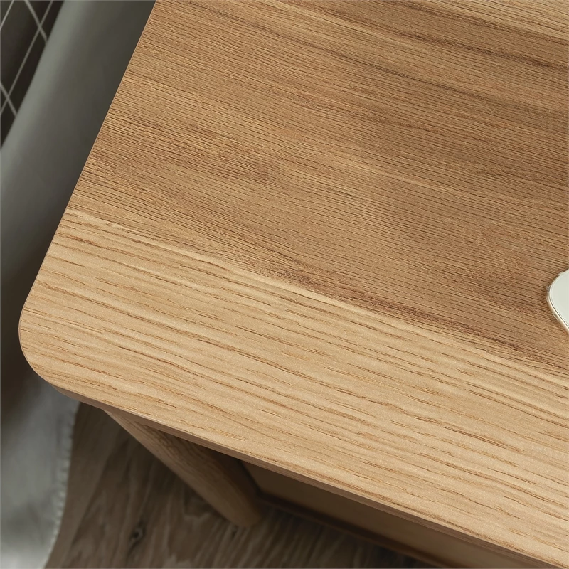 Best Pirce ๐ Sauder Dover Edge Engineered Wood Night Stand In Timber Oak Finish ๐ฅฐ - Image 6