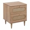 Wholesale 🛒 TOV Furniture Carmen Cane Wooden Nightstand 🌟