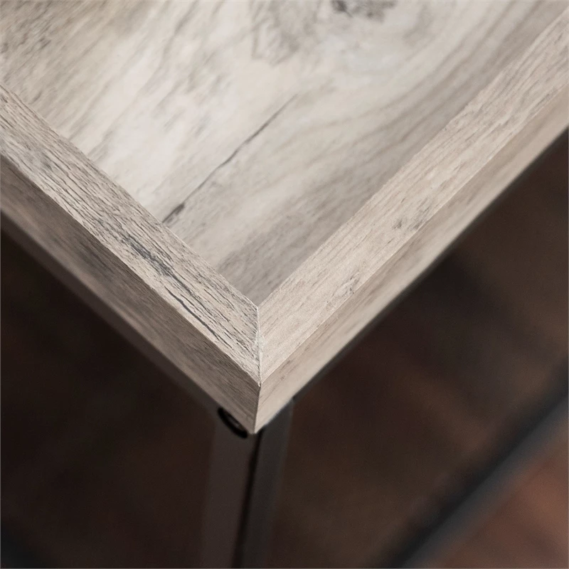 Buy ✨ Pemberly Row Rustic Industrial Square Tray Side Table In Gray Wash Finish 😉 - Image 4