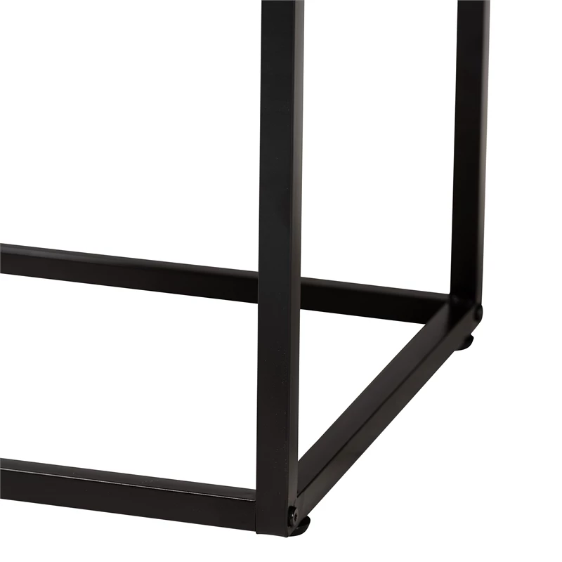 Flash Sale 🎉 Baxton Studio Amelia Brown Finished Wood And Natural Rattan 1-Drawer End Table 🎉 - Image 6