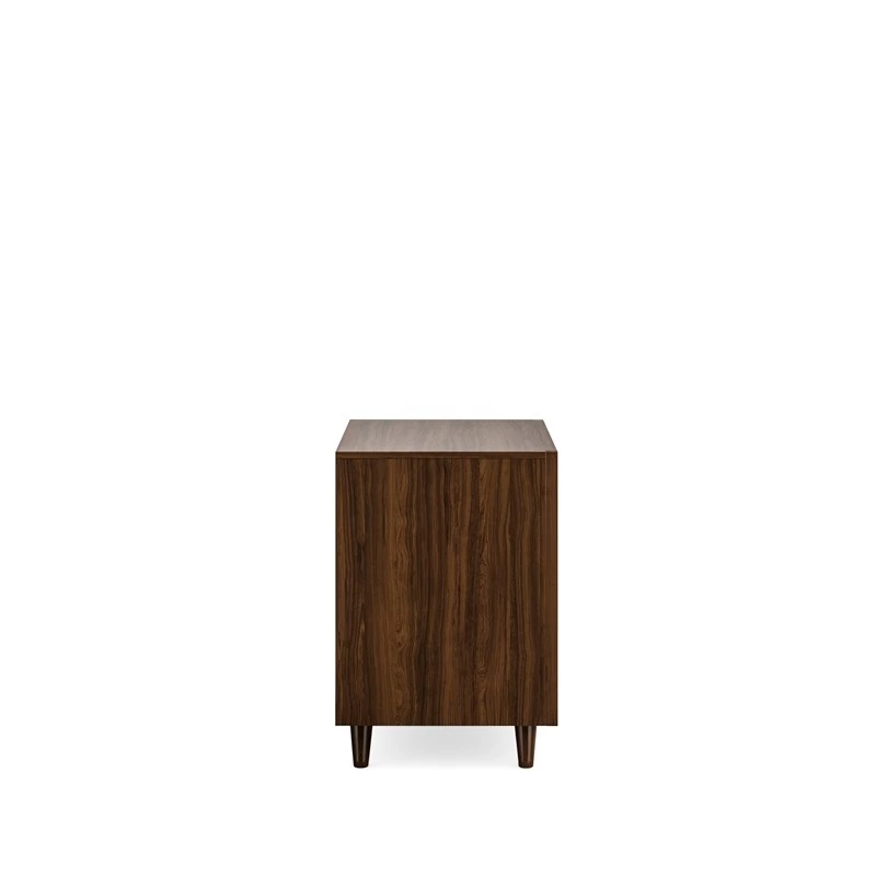 Best Sale โญ Bowery Hill Mid-Century Wooden Open Nightstand In Brown Finish ๐ - Image 4