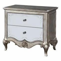 Best Sale ๐ ACME Furniture ACME Esteban Nightstand In Antique Champagne ๐ฅฐ