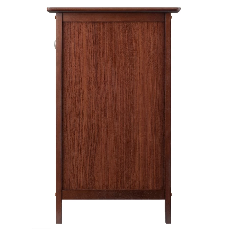 Best reviews of 😉 Winsome Nightstand Accent Table With Drawer And Cabinet In Antique Walnut ⭐ - Image 4