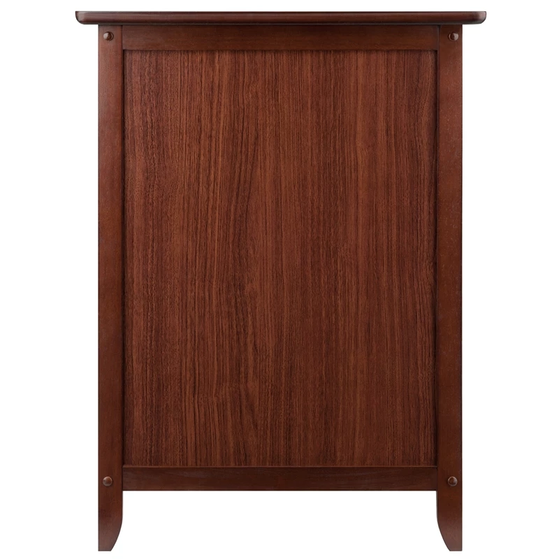 Best reviews of 😉 Winsome Nightstand Accent Table With Drawer And Cabinet In Antique Walnut ⭐ - Image 5