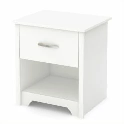 Top 10 ✨ South Shore Fusion Night Stand In Pure White ⌛