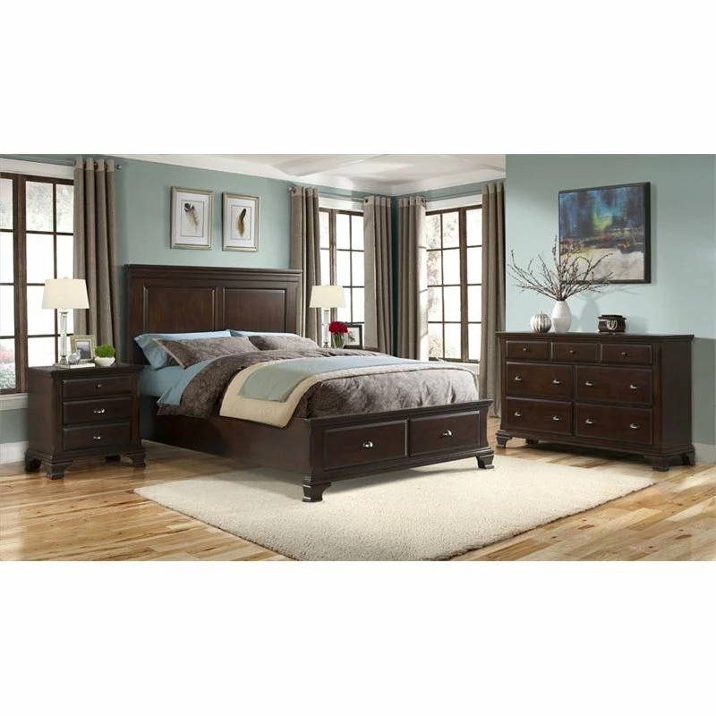 Discount โ Picket House Furnishings Brinley 3 Drawer Nightstand In Cherry ๐ - Image 3